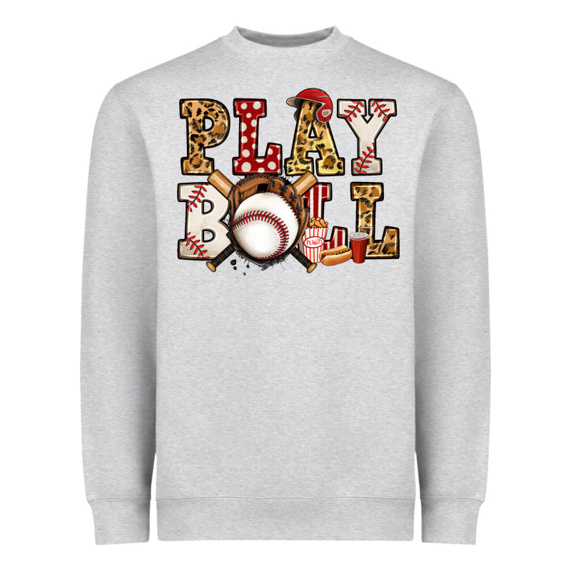 Baseball Play Ball Heavyweight Sweatshirt by Jasminsmagicworld | Teevron