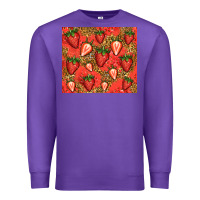 Purple strawberries Premium Sweatshirt - Jasminsmagicworld