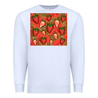 White strawberries Premium Sweatshirt - Jasminsmagicworld