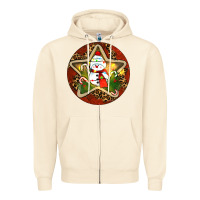 Sandshell Snowman Christmas Zipper Hoodie - RanaPortraitStore