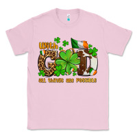Bubblegum Pink with god all things are possible Classic Tee - OliviaCreatesArt