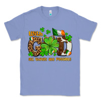 Colony Blue with god all things are possible Classic Tee - OliviaCreatesArt