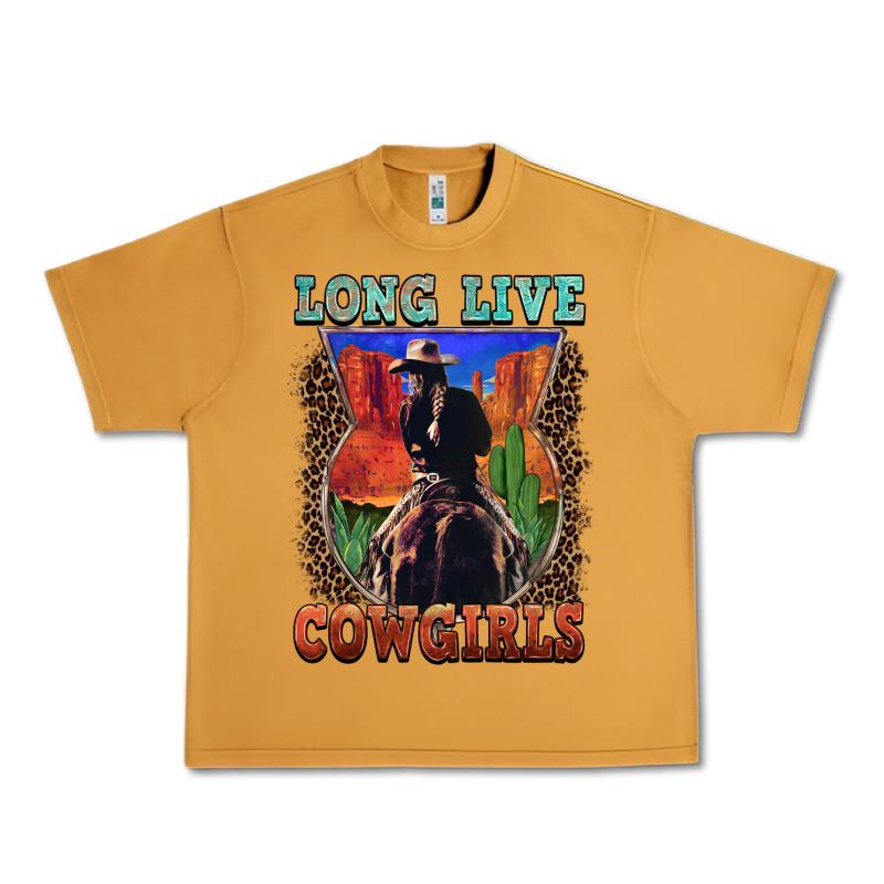 Long Live Cowgirls Urban Heavy Tee by FaDigitalArtStudio | Teevron