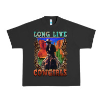 Pigment Black long live cowgirls Urban Heavy Tee - FaDigitalArtStudio