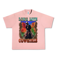 Salmon long live cowgirls Urban Heavy Tee - FaDigitalArtStudio