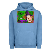 Pigment Pebble Blue boo heifer Urban Hoodie - Jasminsmagicworld