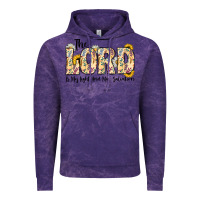 Cloud Purple the lord is my light and my salvation Vintage Hoodie - CowhideDigitalArt