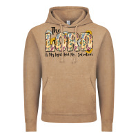 Vintage Coffee the lord is my light and my salvation Vintage Hoodie - CowhideDigitalArt