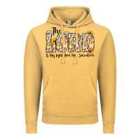 Vintage Mustard the lord is my light and my salvation Vintage Hoodie - CowhideDigitalArt