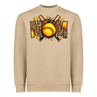 Mushroom softball mom Heavyweight Sweatshirt - Jasminsmagicworld