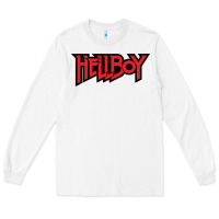 White Hellboy Long Sleeve Tee - baoMotion