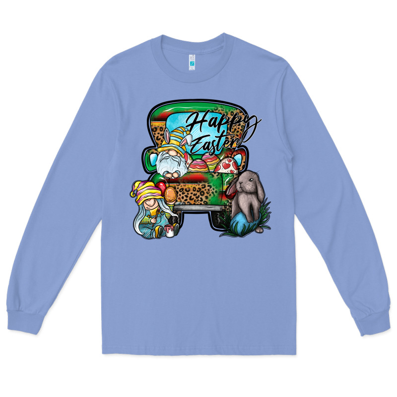 Happy Easter Long Sleeve Tee by CowhideDigitalArt | Teevron