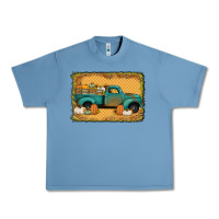 Pebble Blue pumpkin farm truck Urban Heavy Tee - Jasminsmagicworld