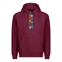 Usa Flag And Cross Penwraps Premium Hoodie | Teevron