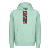 Seafoam usa flag and cross penwraps Premium Hoodie - Artiststas