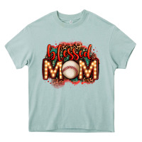 Arona blessed baseball mom lightbulb letters Heavy Core Tee - OliviaCreatesArt