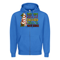True Royal Tree tops glisten and children listen to nothing Zipper Hoodie - RanaPortraitStore