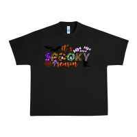 Black it's spooky season Urban Heavy Tee - BundleAndBundleShop