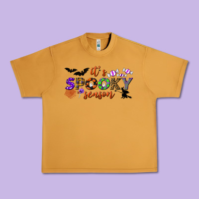 It's Spooky Season Urban Heavy Tee Designed By Bundleandbundleshop
