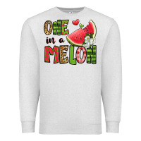 Oatmeal Heather one in a melon watermelon Premium Sweatshirt - Jasminsmagicworld