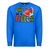 True Royal one in a melon watermelon Premium Sweatshirt - Jasminsmagicworld