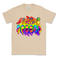 Mushroom Hello Summer Tie Dye Classic Tee - CowCowDesign