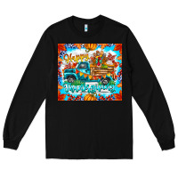 Black happy thanksgiving Long Sleeve Tee - CowhideDigitalArt