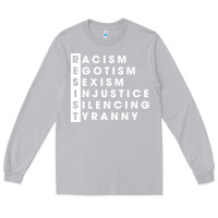 Moon Dust resist   political resistance Long Sleeve Tee - baoMotion