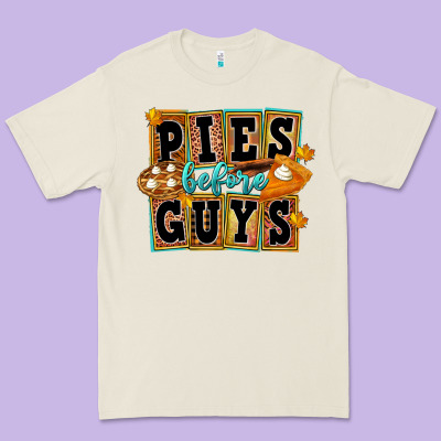 Pies Before Guys Premium Tee Designed By Fadigitalartstudio