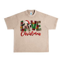 French Oak love christmas holstein heifer Urban Heavy Tee - FaDigitalArtStudio