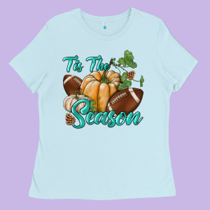 Tis The Season Ladies Tee Designed By Bundleandbundleshop
