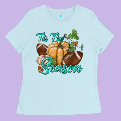 Tis The Season Ladies Tee Designed By Bundleandbundleshop