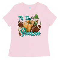 Bubblegum Pink tis the season Ladies Tee - BundleAndBundleShop
