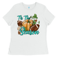 White tis the season Ladies Tee - BundleAndBundleShop