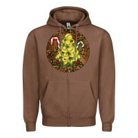 Chestnut Softball Leopard  Christmas Zipper Hoodie - RanaPortraitStore
