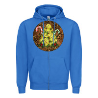 True Royal Softball Leopard  Christmas Zipper Hoodie - RanaPortraitStore