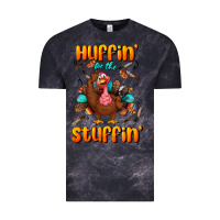 Cloud Black huffin' for the stuffin' Vintage Tee - BundleAndBundleShop