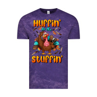 Cloud Purple huffin' for the stuffin' Vintage Tee - BundleAndBundleShop