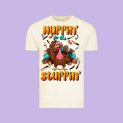 Huffin' For The Stuffin' Vintage Tee Designed By Bundleandbundleshop