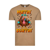 Vintage Coffee huffin' for the stuffin' Vintage Tee - BundleAndBundleShop