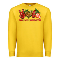Lemon peace love strawberries Premium Sweatshirt - Jasminsmagicworld