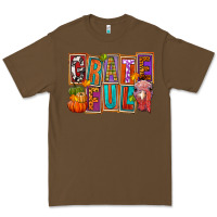 Cacao Grateful Thanksgiving Premium Tee - FaDigitalArtStudio