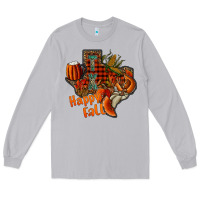 Moon Dust happy fall texas Long Sleeve Tee - CowhideDigitalArt