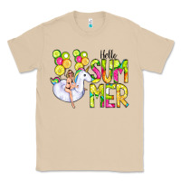 Mushroom Hello Summer Unicorn Classic Tee - CowCowDesign