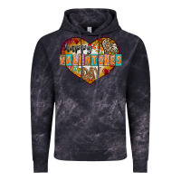 Cloud Black Happy Valentınes Day Vintage Hoodie - CowhideDigitalArt