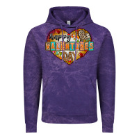 Cloud Purple Happy Valentınes Day Vintage Hoodie - CowhideDigitalArt