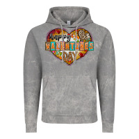 Cloud Rock Happy Valentınes Day Vintage Hoodie - CowhideDigitalArt