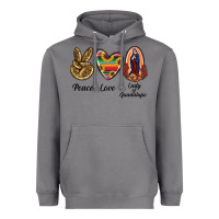 Storm Peace Love Lady Of Guadalupe Heavyweight Hoodie - RanaPortraitStore