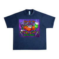 Navy i care for the cutest pumpkins in the patch tumbler Urban Heavy Tee - BundleAndBundleShop