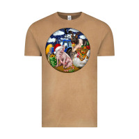 Vintage Camel Farm And Pig Vintage Tee - FaDigitalArtStudio